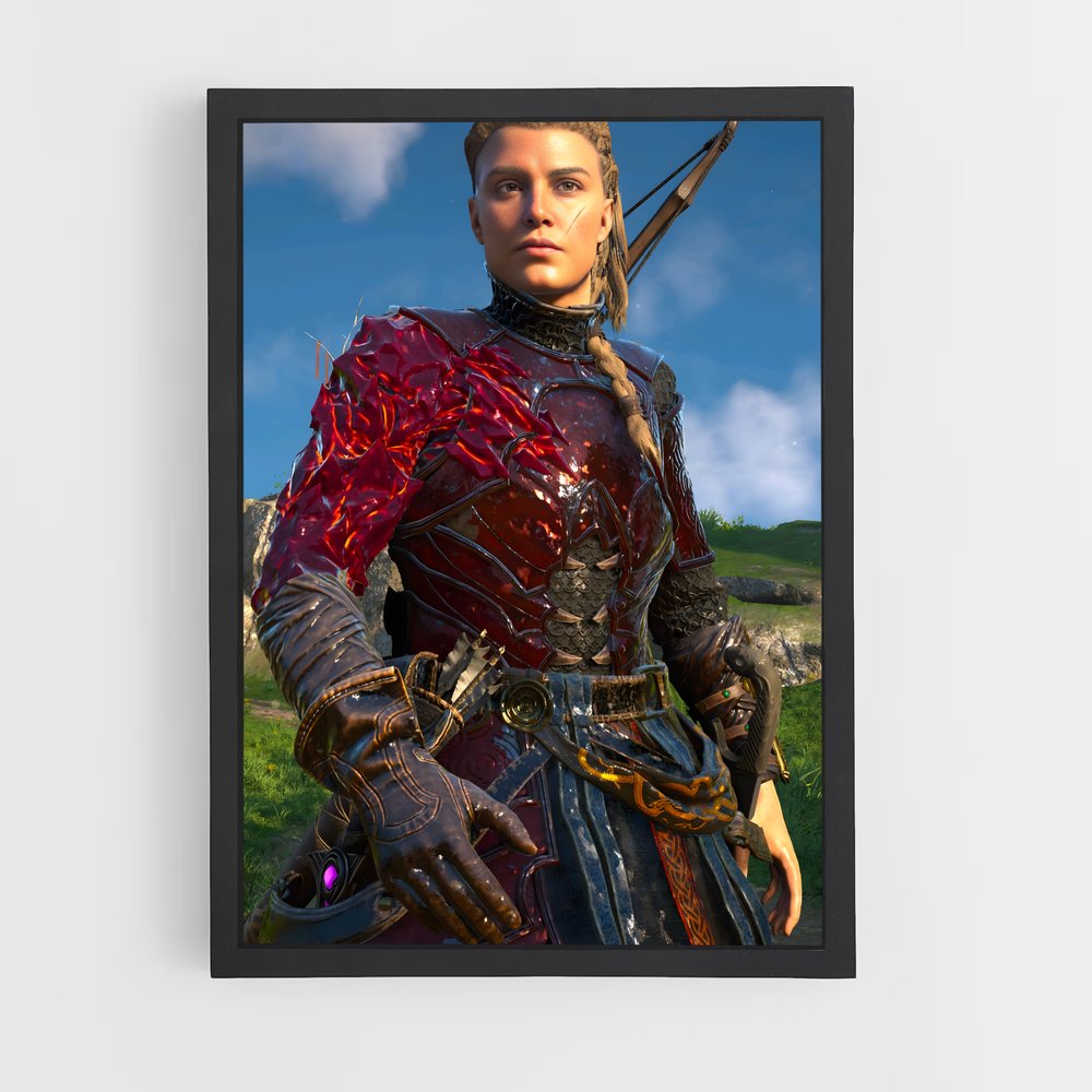 Poster Eivor en Armure – affiche Assassin's Creed (vue 2)