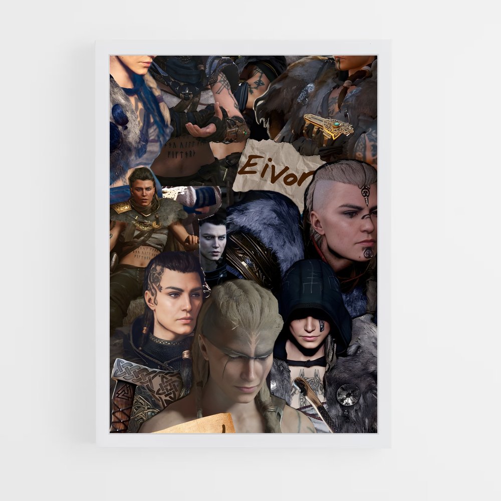 Poster L'Appel d'Eivor – affiche Assassin's Creed (vue 3)