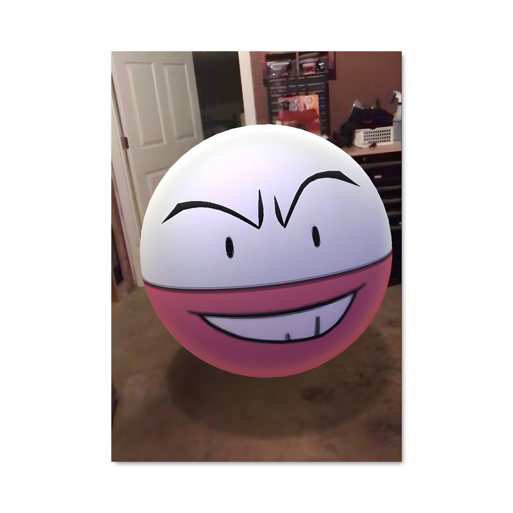 Poster Smiley Electrode – affiche Pokemon