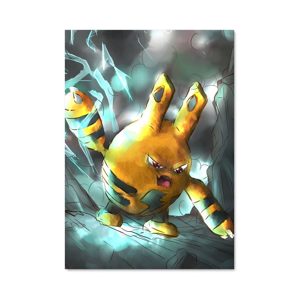 Poster Électrisant Énergie – affiche Pokemon