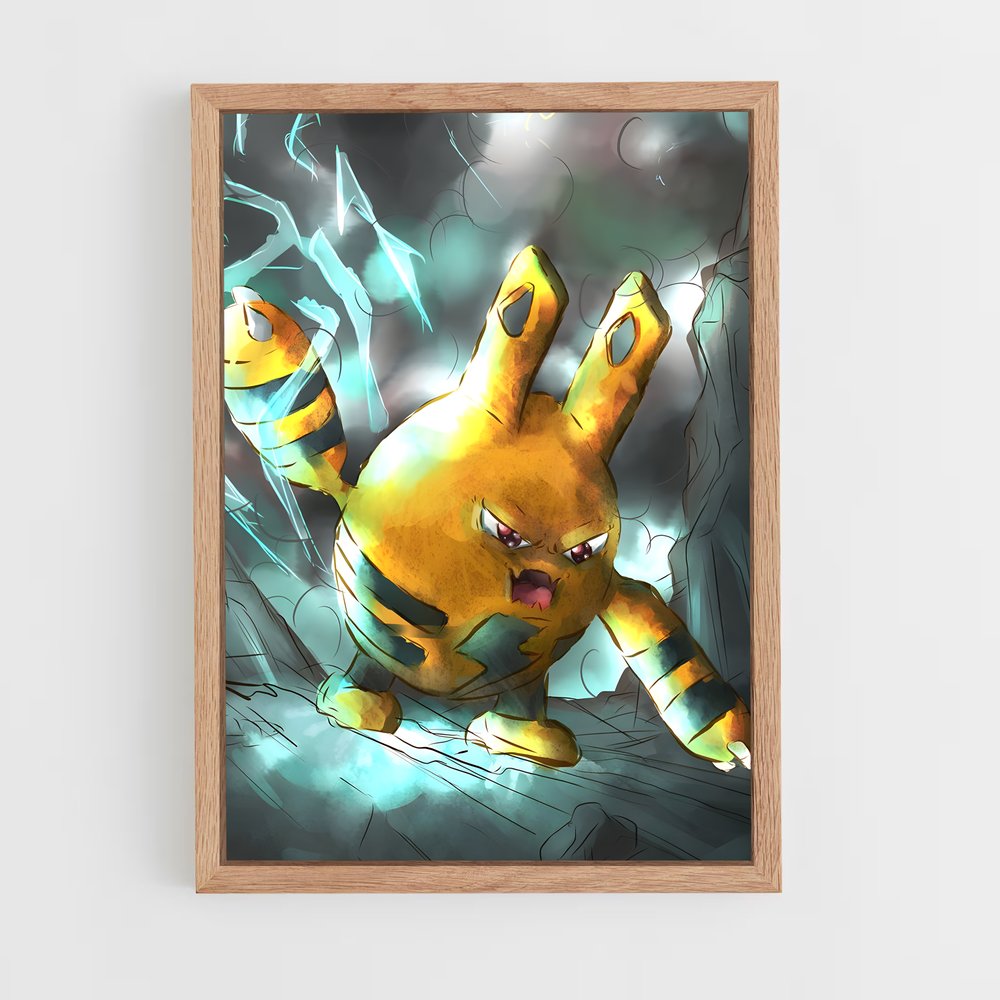 Poster Électrisant Énergie – affiche Pokemon (vue 4)