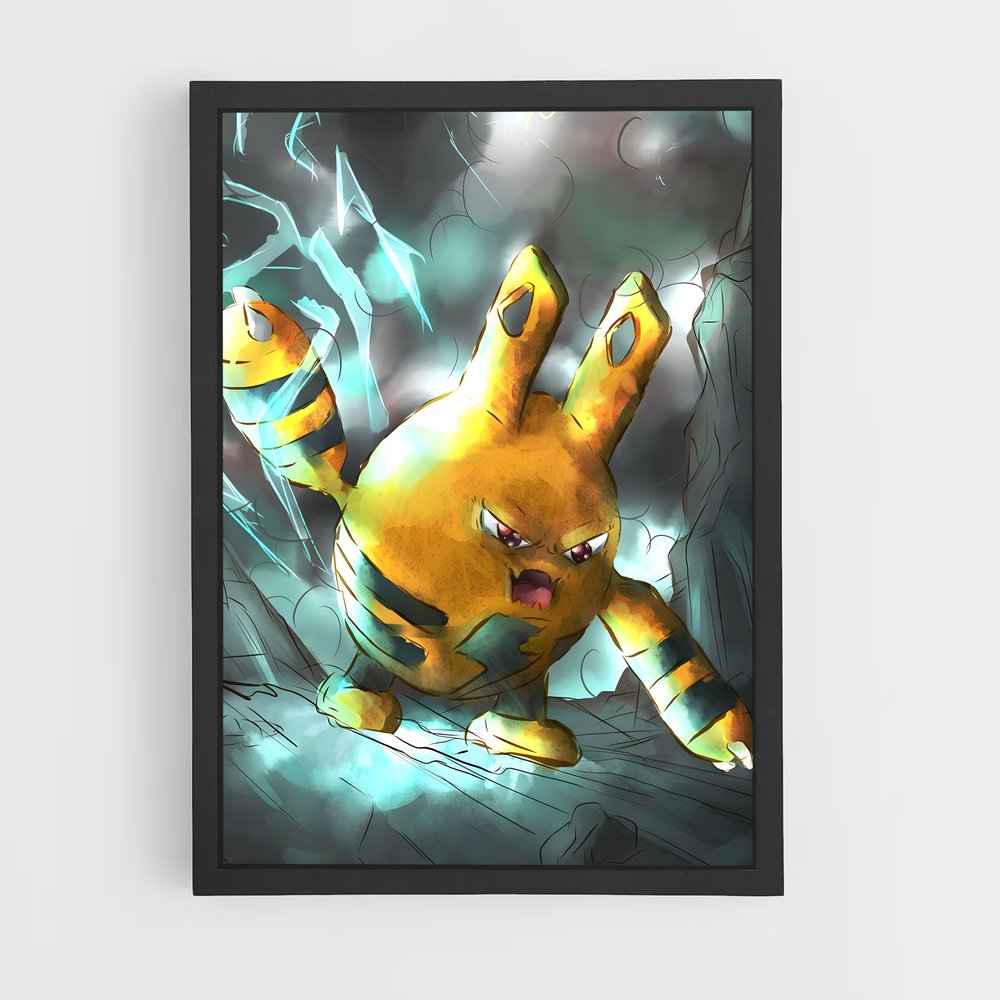 Poster Électrisant Énergie – affiche Pokemon (vue 2)