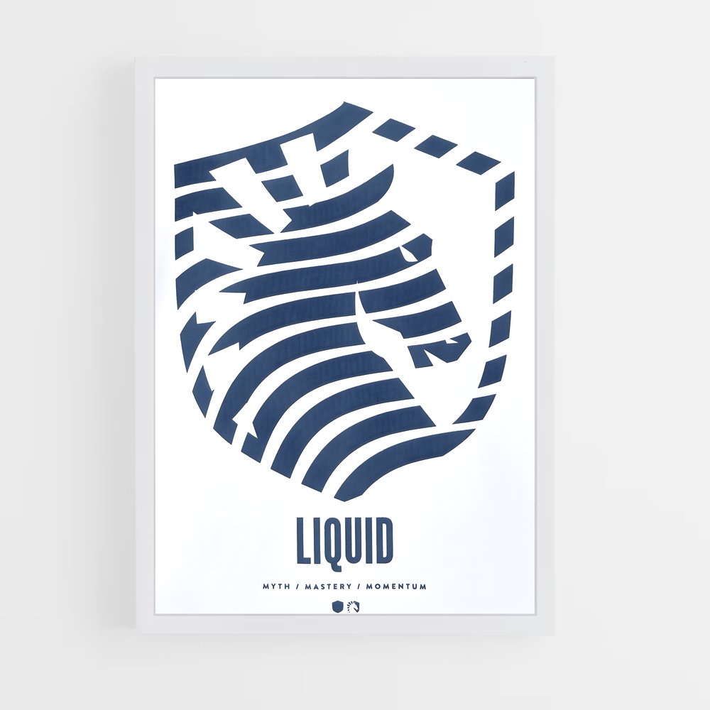 Poster Design Éclat – affiche Esports (vue 3)