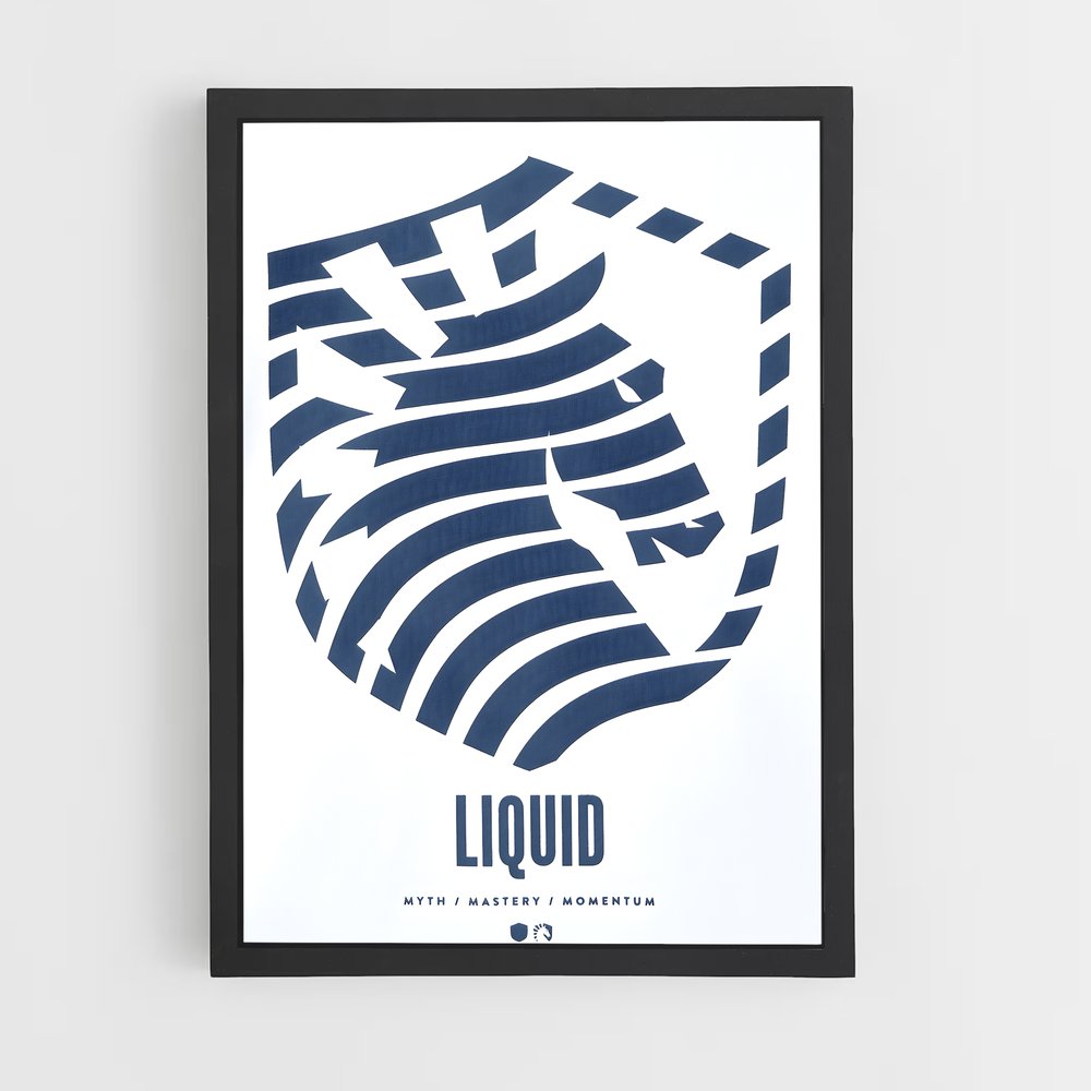 Poster Design Éclat – affiche Esports (vue 2)