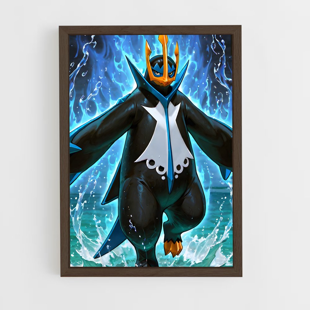 Poster Flamme Élégante – affiche Pokemon (vue 5)