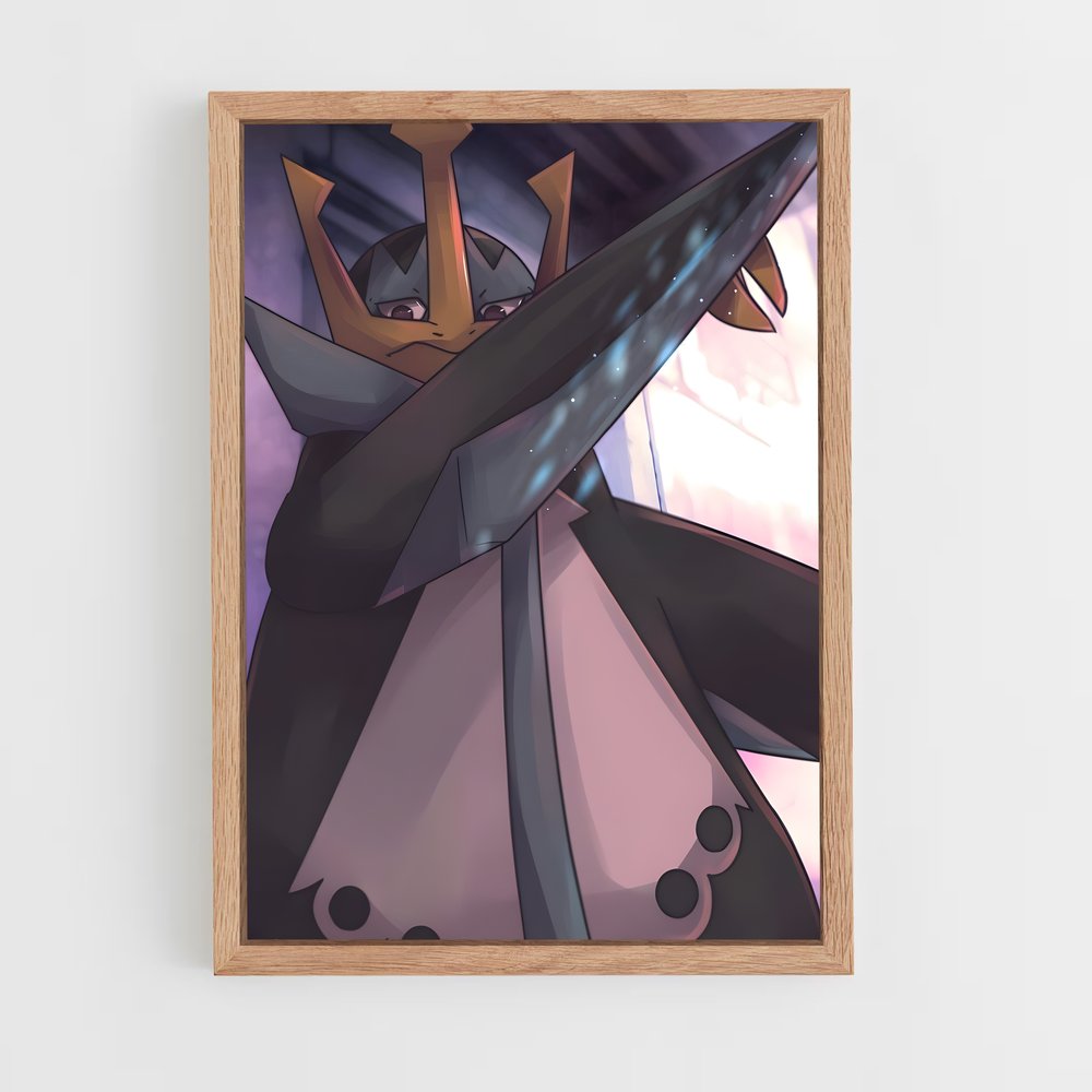 Poster Empoleon, le Chevalier des Mers – affiche Pokemon (vue 4)