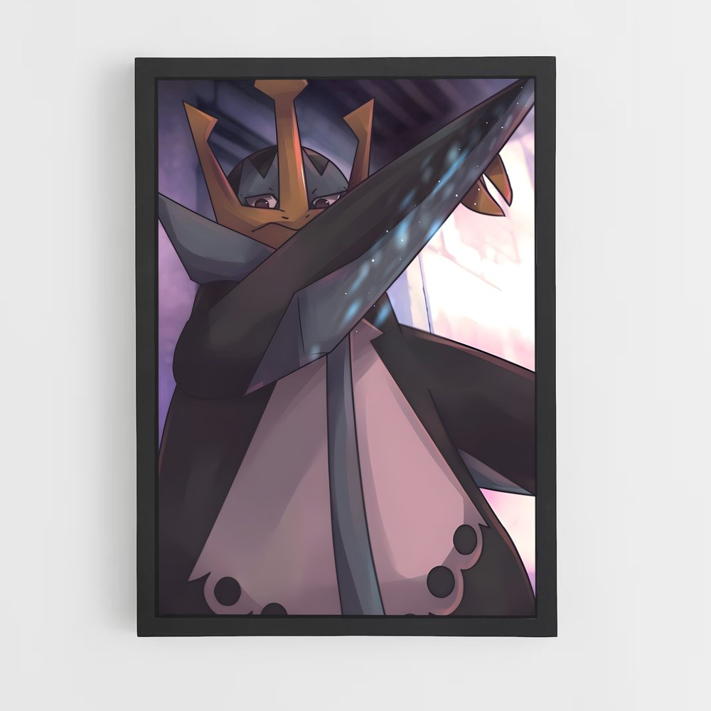 Poster Empoleon, le Chevalier des Mers – affiche Pokemon (vue 2)