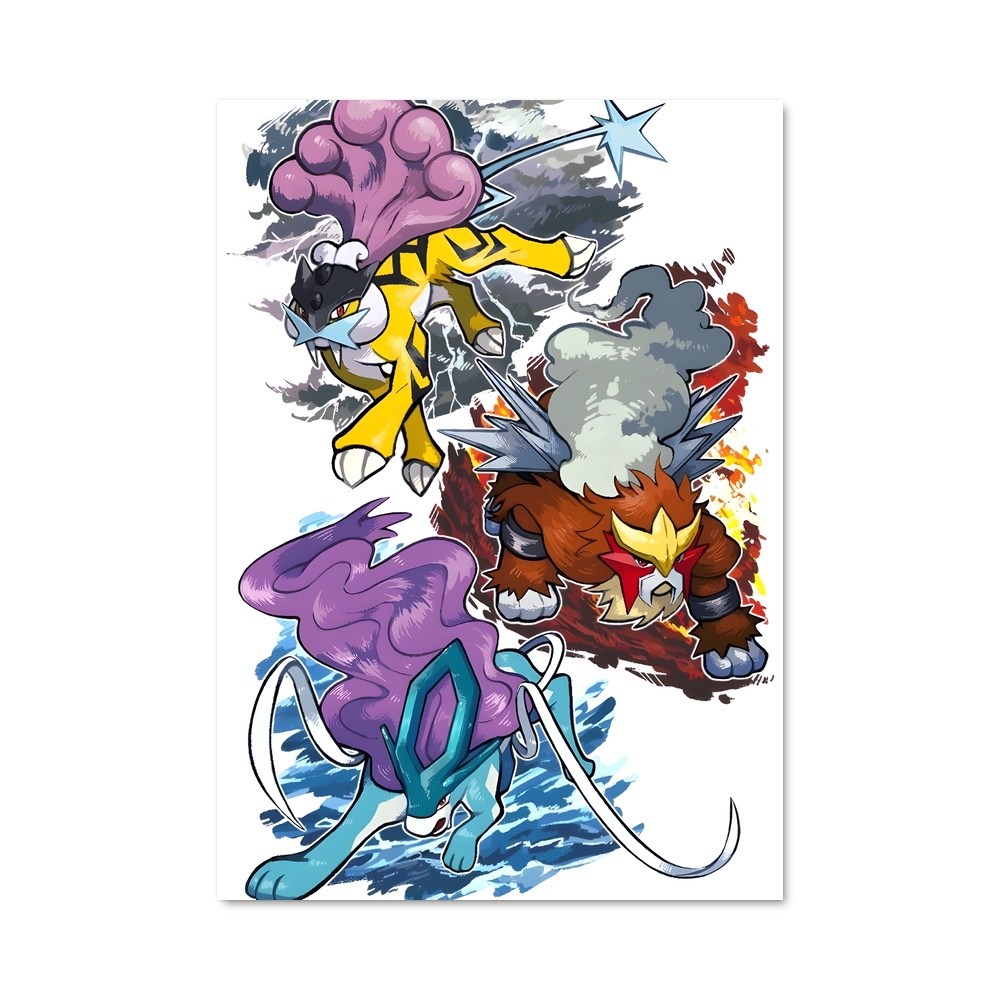 Poster Sonic & Shadow : Rivaux Éternels – affiche Pokemon