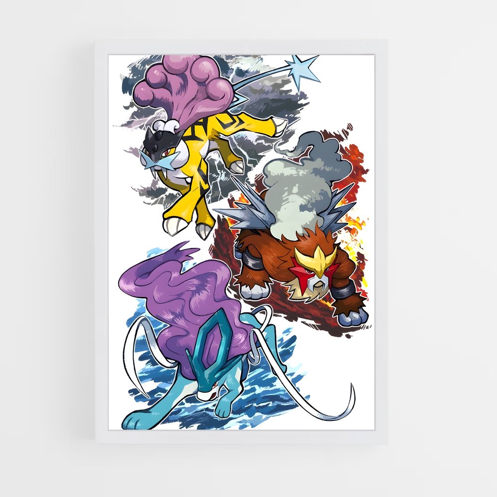 Poster Sonic & Shadow : Rivaux Éternels – affiche Pokemon (vue 3)