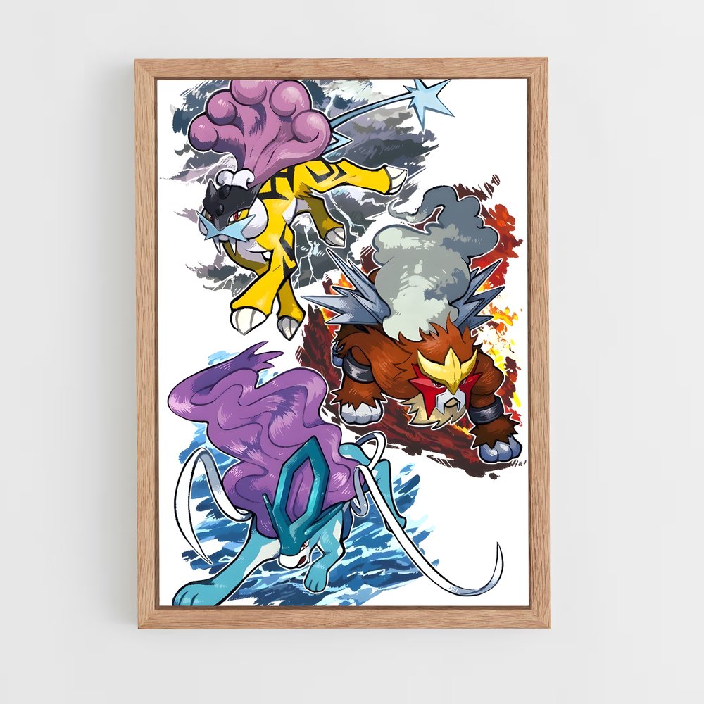 Poster Sonic & Shadow : Rivaux Éternels – affiche Pokemon (vue 4)