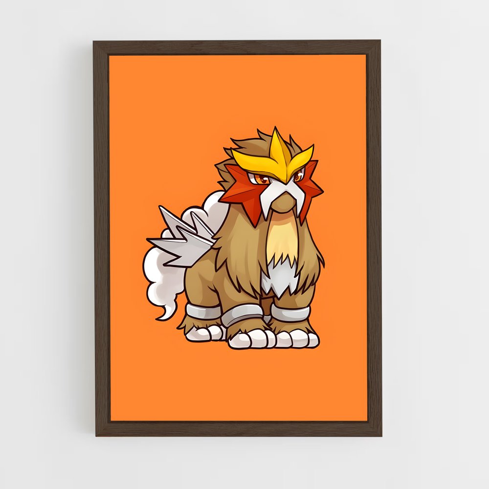 Poster Cheveux de Flamme – affiche Pokemon (vue 5)