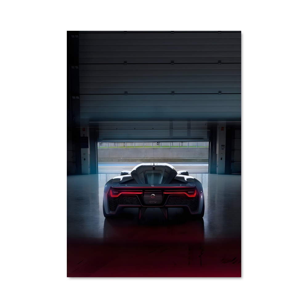 Poster Garage Nocturne