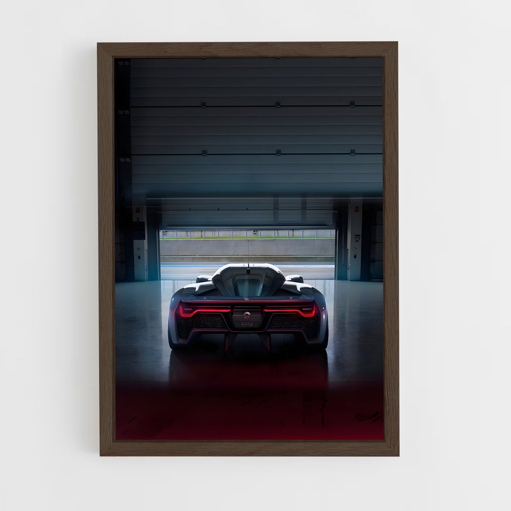 Poster Garage Nocturne – affiche Nio (vue 5)