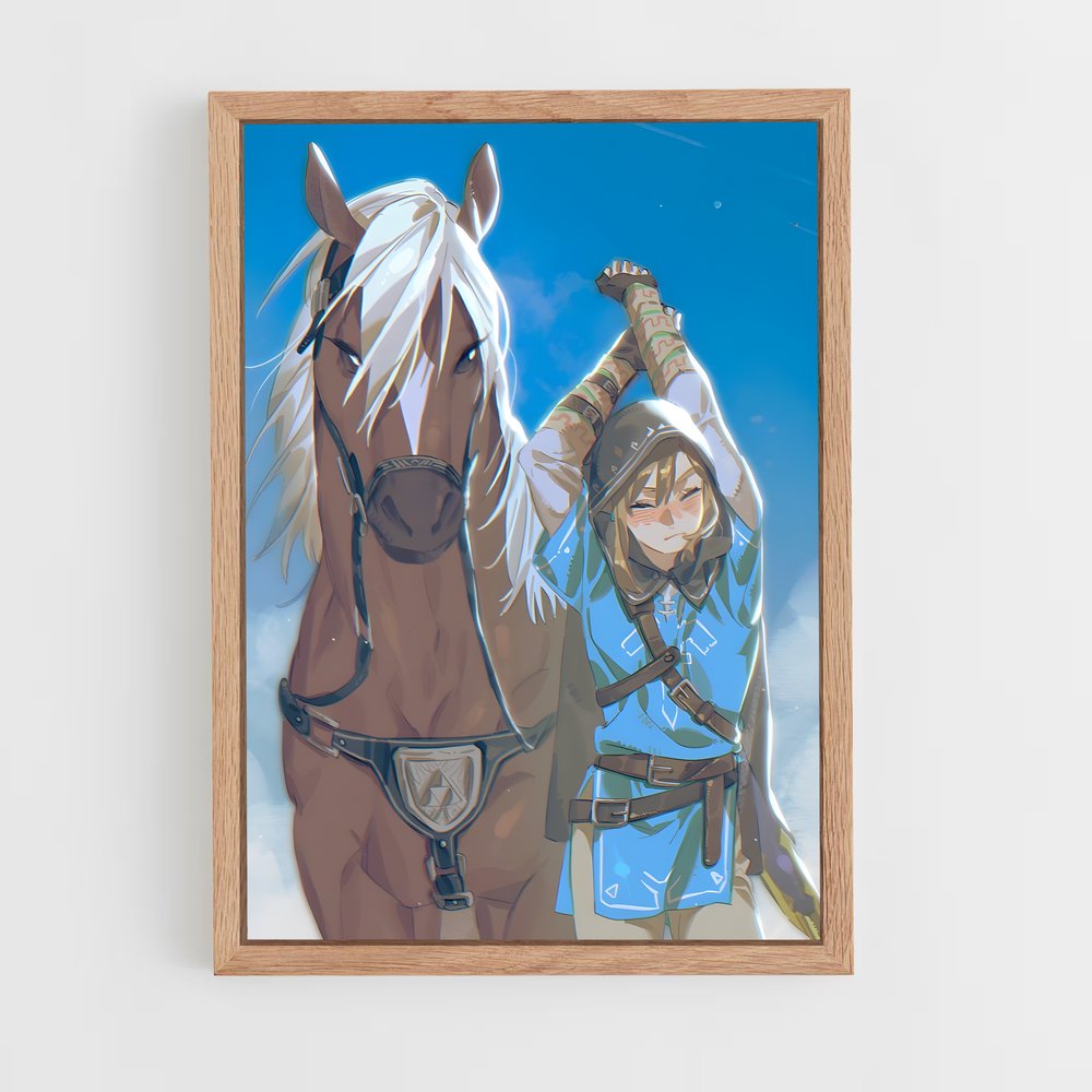 Poster Complices Équestres – affiche Zelda (vue 4)