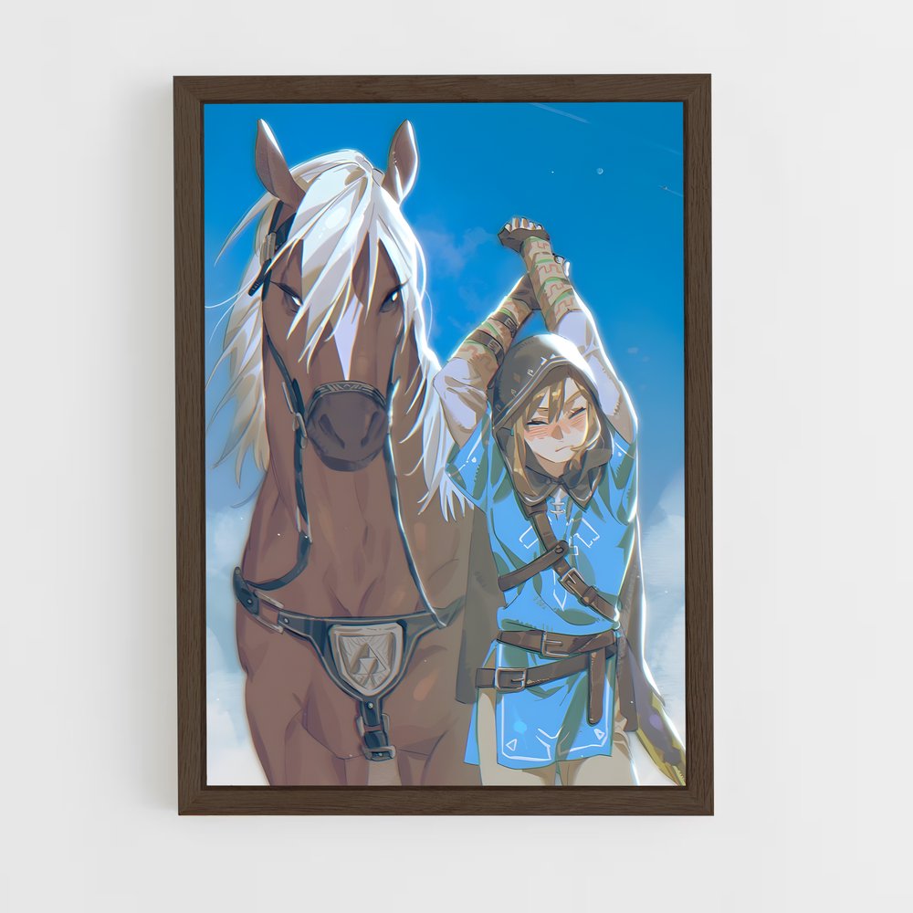 Poster Complices Équestres – affiche Zelda (vue 5)
