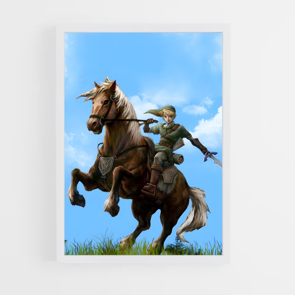 Poster Ride de Légende – affiche Zelda (vue 3)