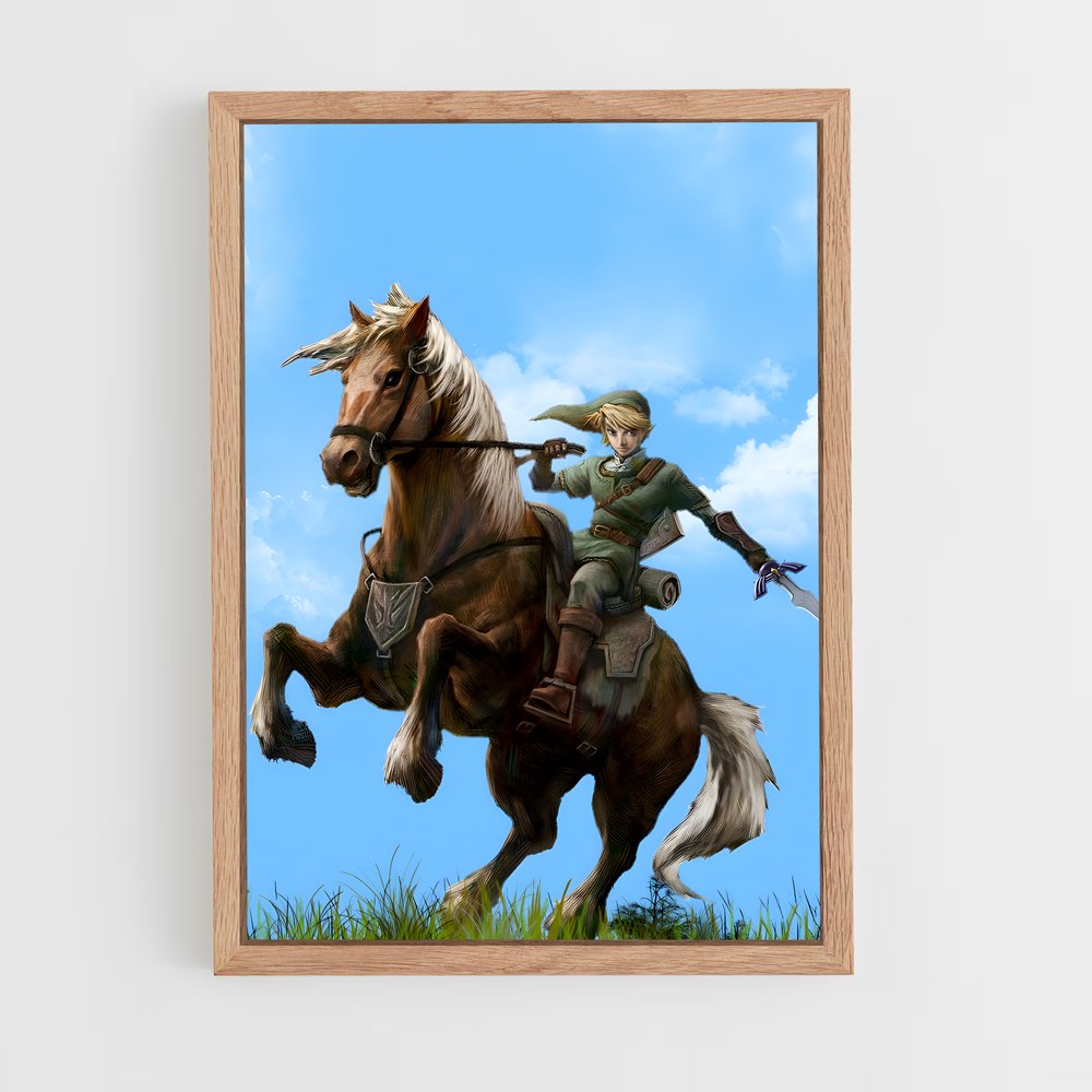 Poster Ride de Légende – affiche Zelda (vue 4)