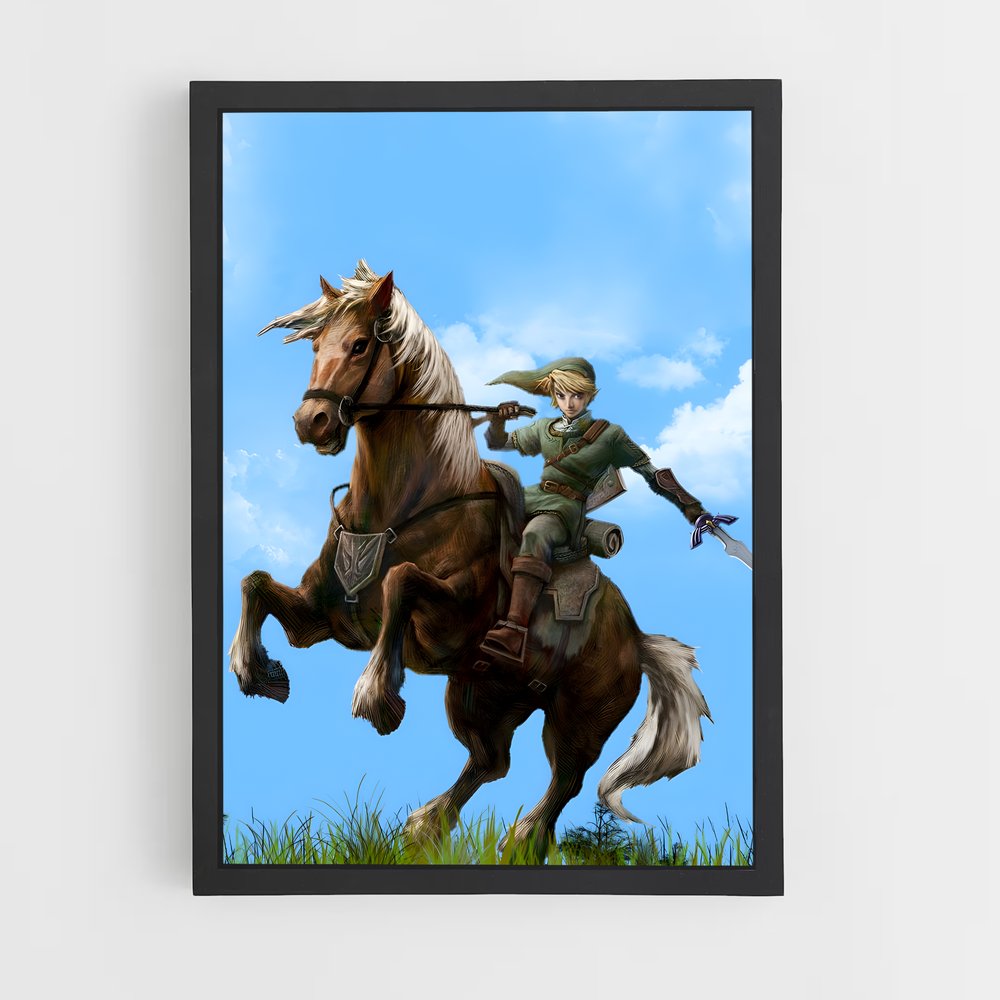 Poster Ride de Légende – affiche Zelda (vue 2)