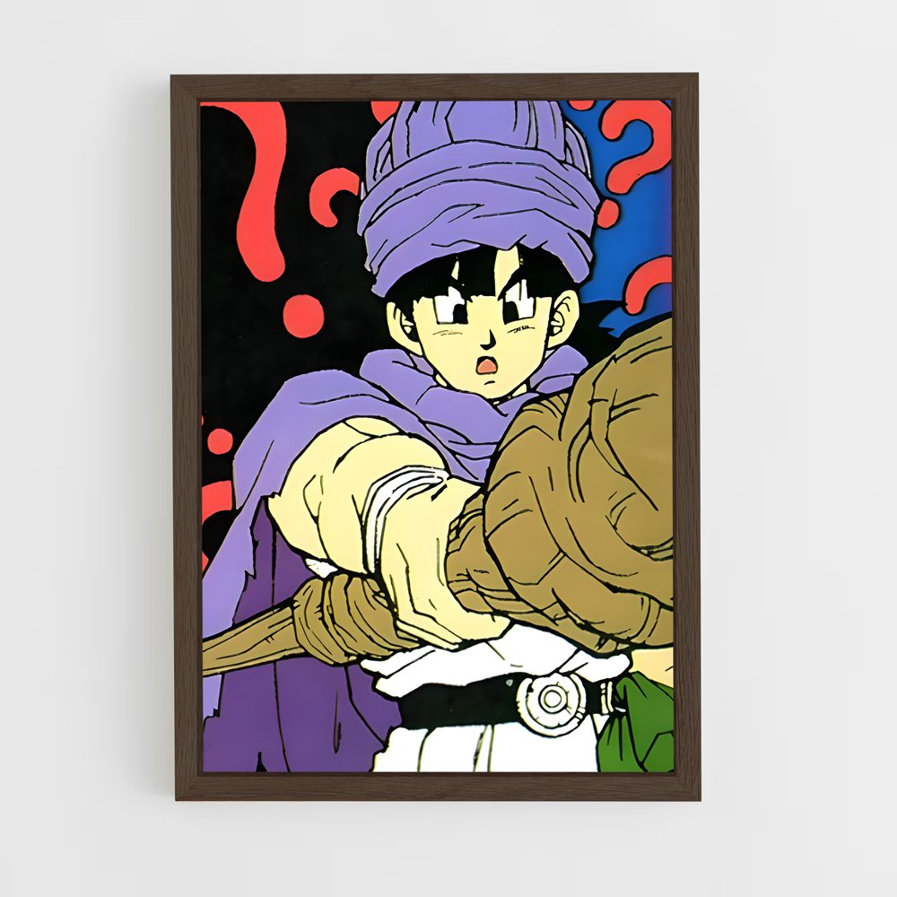 Poster Magicien d'Émeraude – affiche Dragon quest (vue 5)