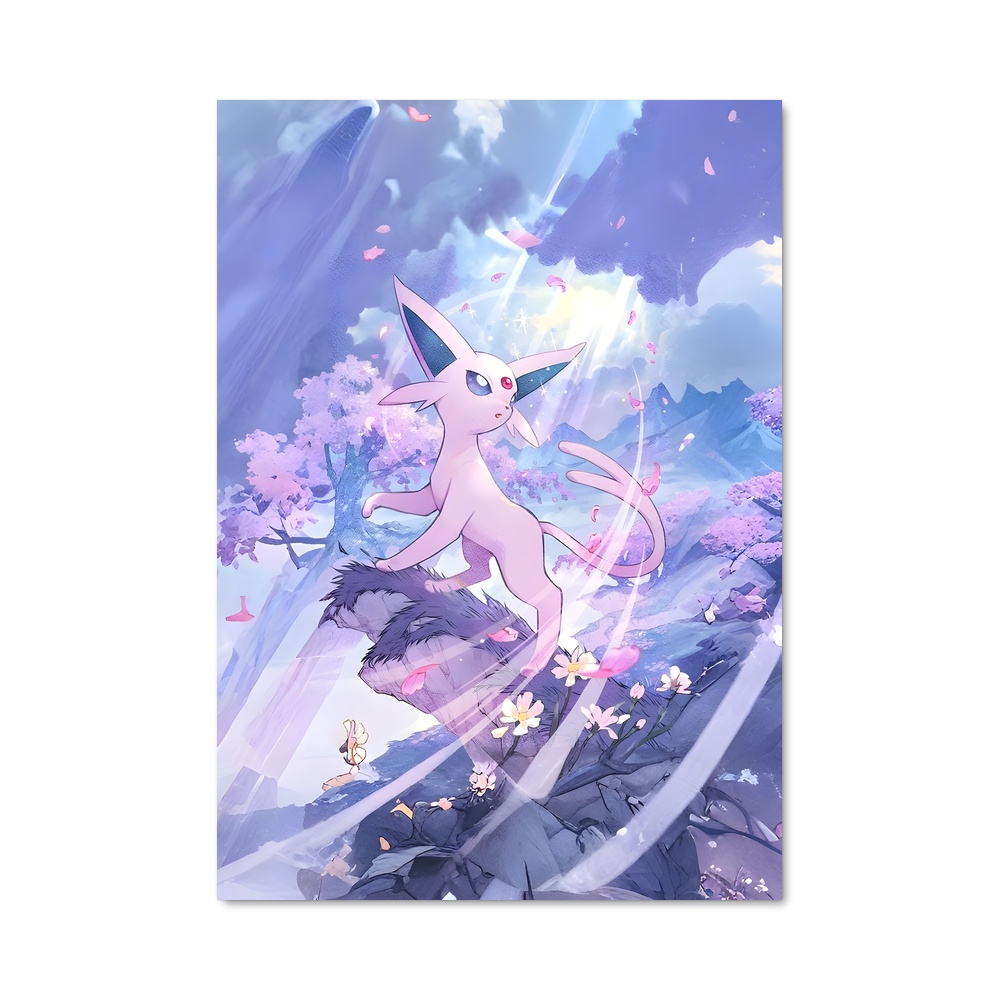 Poster Espeon Éblouissant – affiche Pokemon