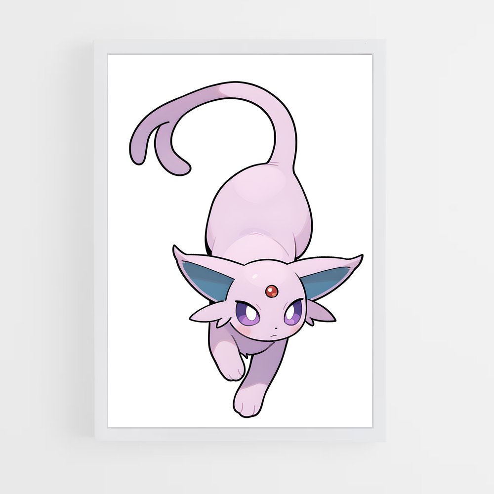Poster Espeon Éveillez – affiche Pokemon (vue 3)