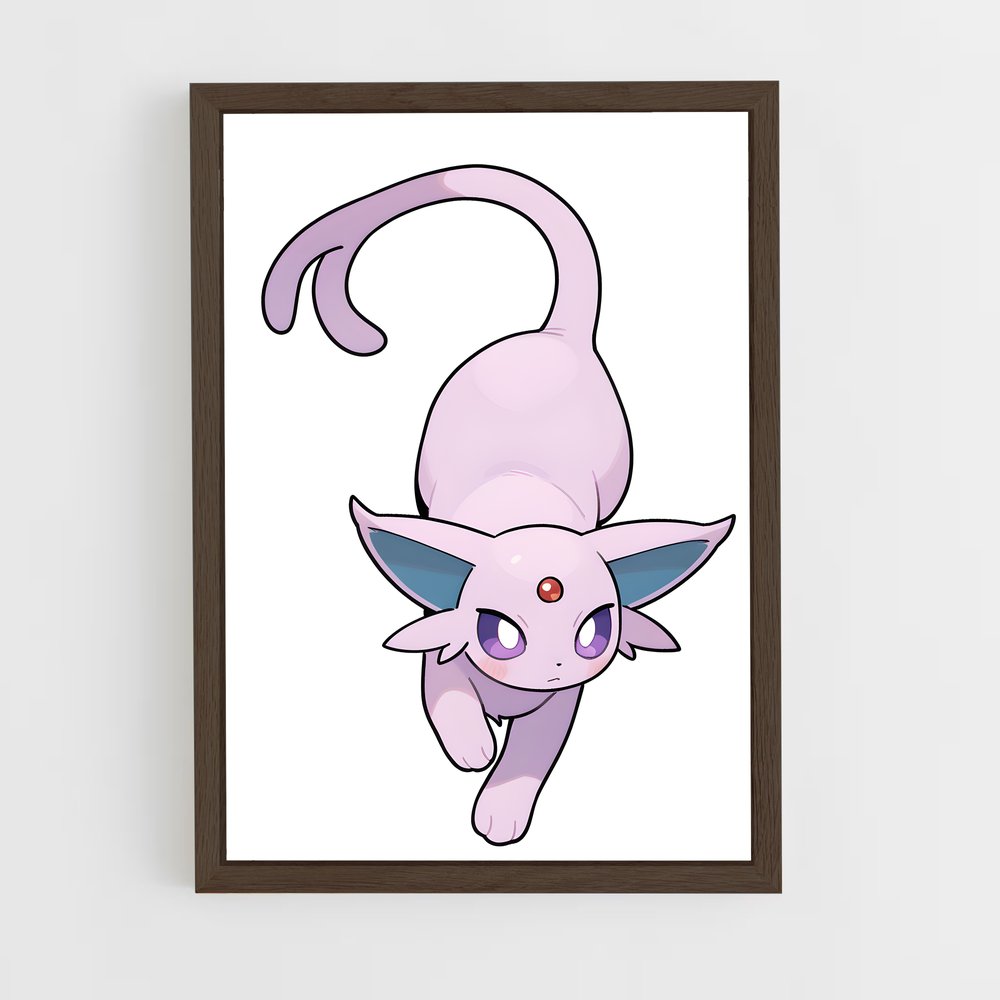 Poster Espeon Éveillez – affiche Pokemon (vue 5)