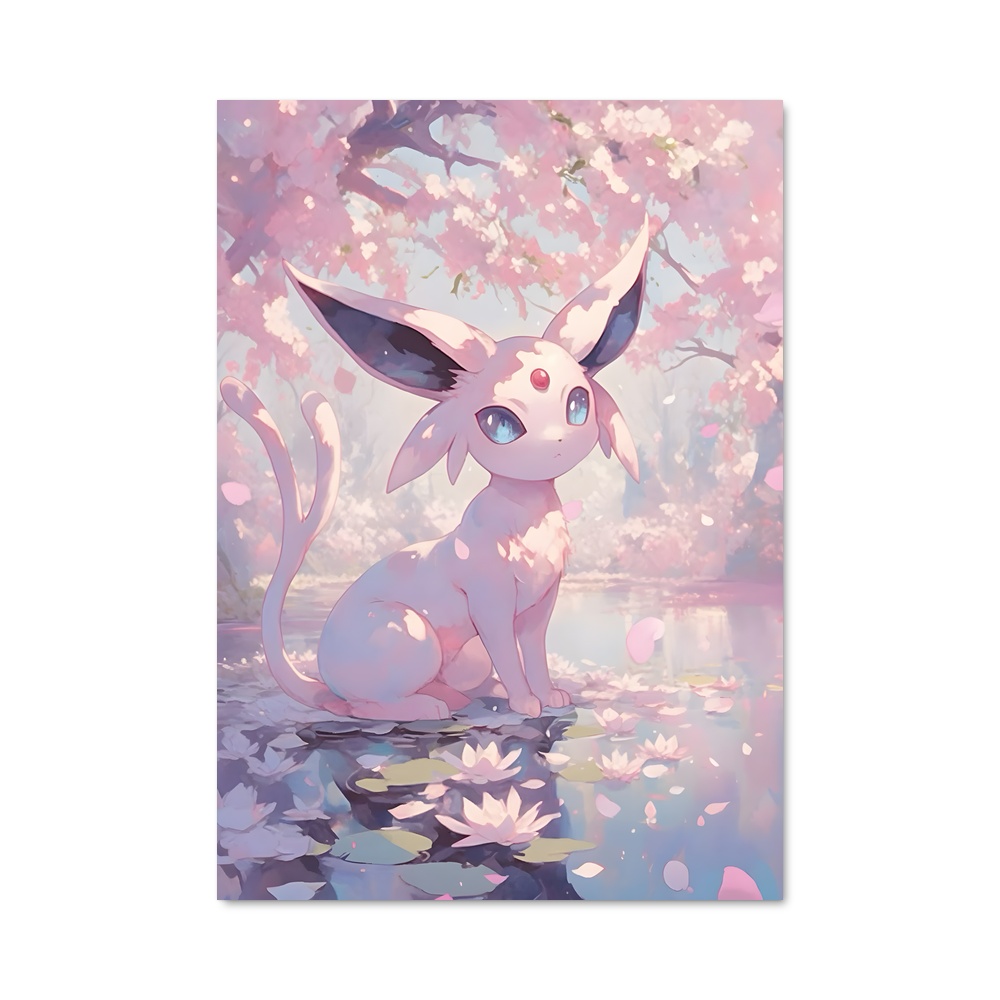 Poster Espeon Enchanté – affiche Pokemon