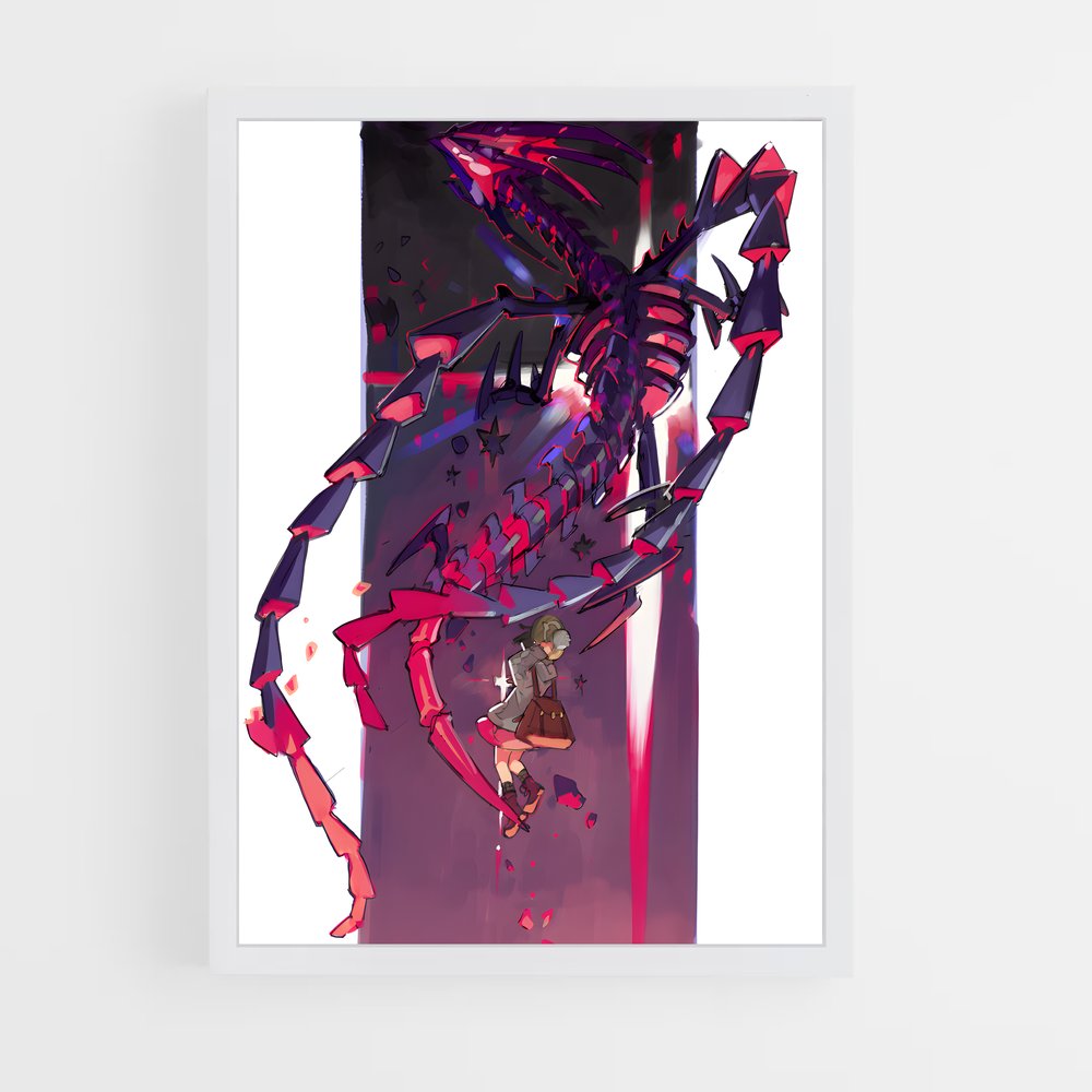 Poster Eternatus héroïne – affiche Pokemon (vue 3)