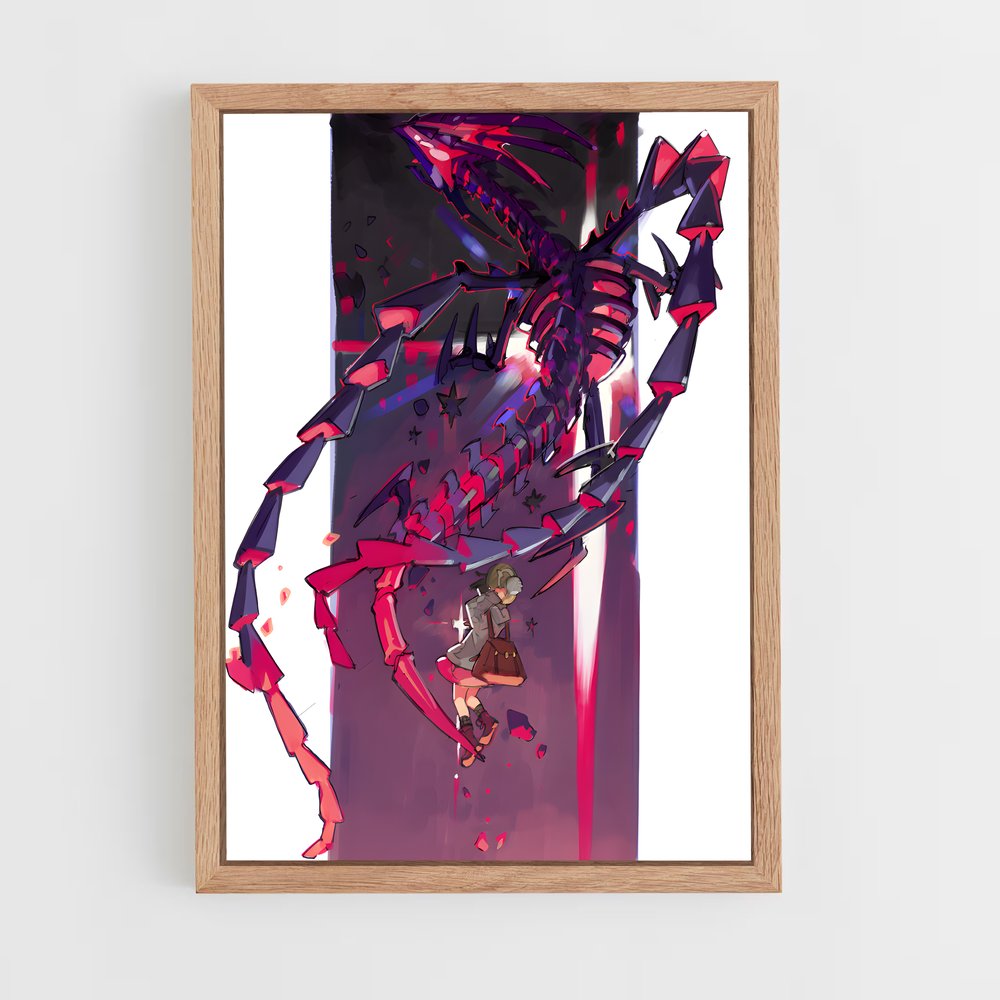 Poster Eternatus héroïne – affiche Pokemon (vue 4)