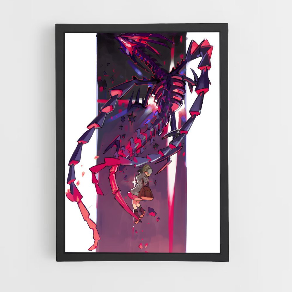 Poster Eternatus héroïne – affiche Pokemon (vue 2)