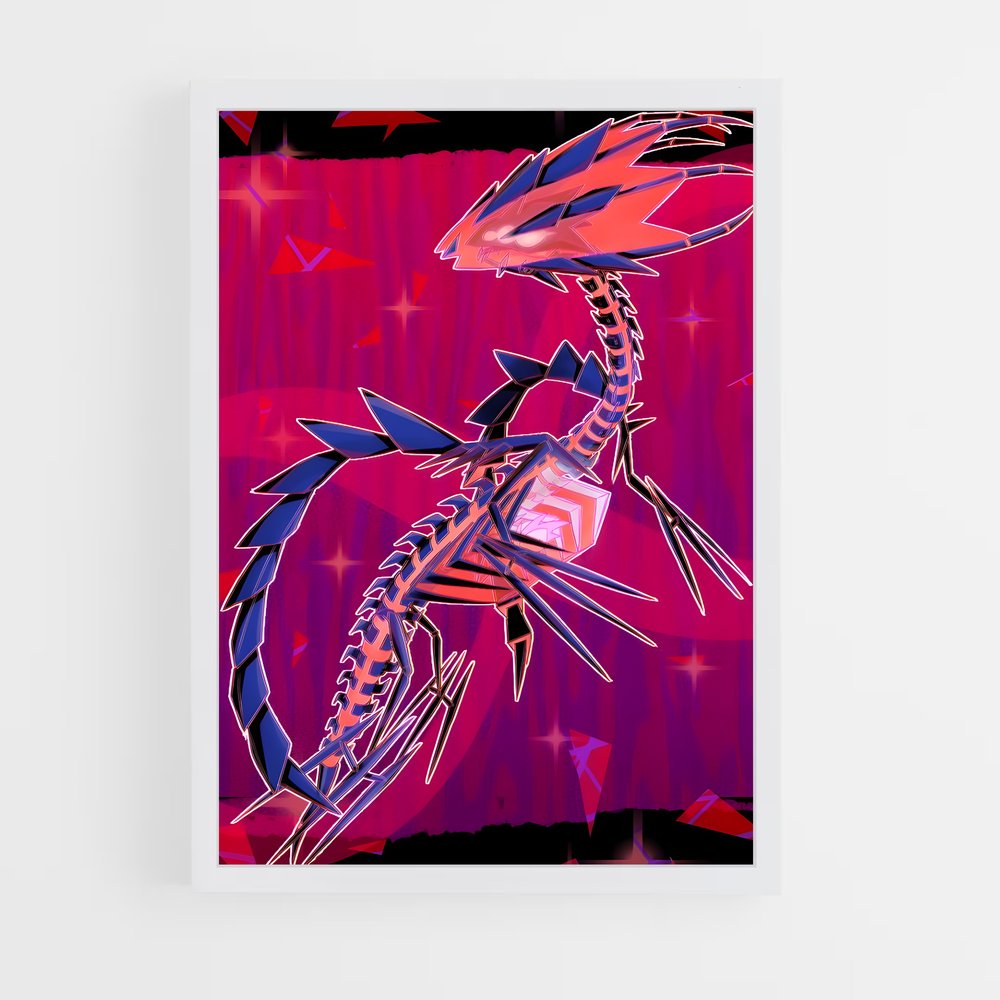 Poster Scorpion Éternel – affiche Pokemon (vue 3)