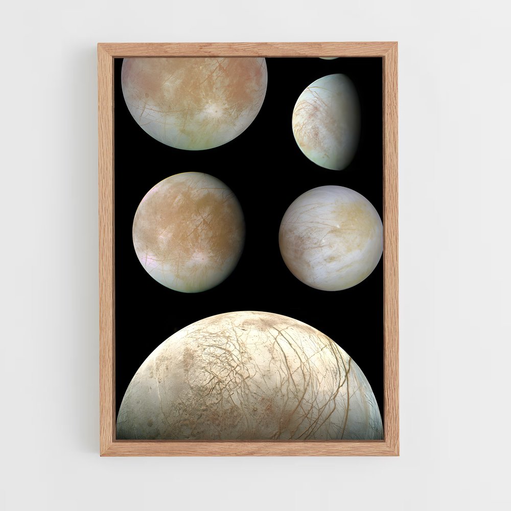 Poster Cosmos Éthéré – affiche Système solaire (vue 4)