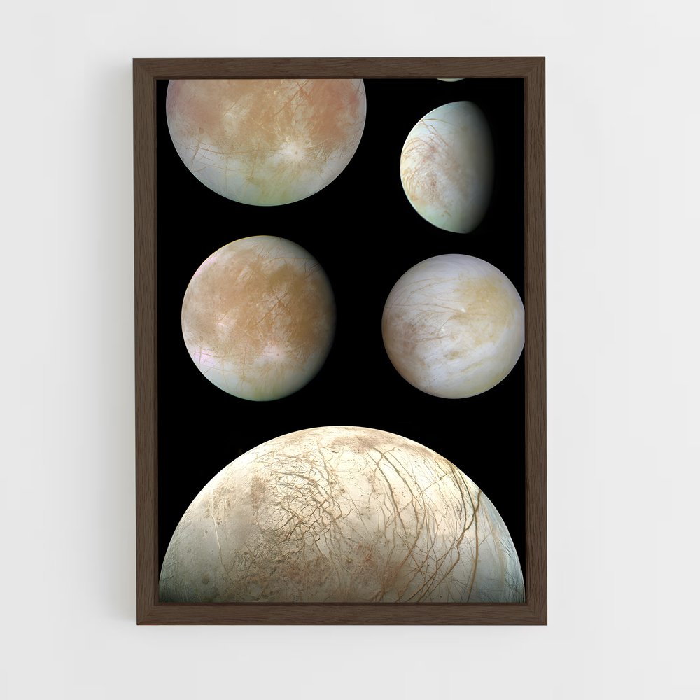 Poster Cosmos Éthéré – affiche Système solaire (vue 5)