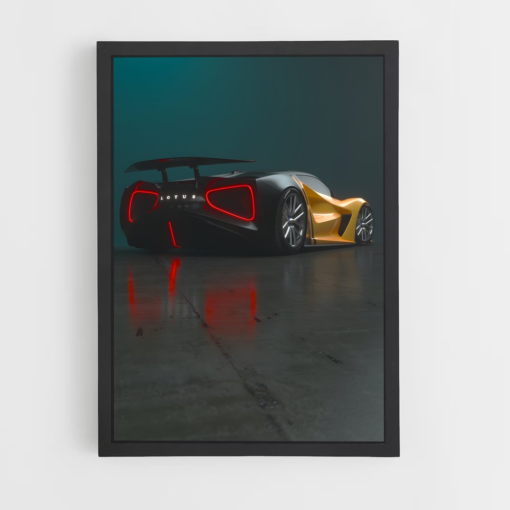 Poster Evija Mystère – affiche Lotus (vue 2)