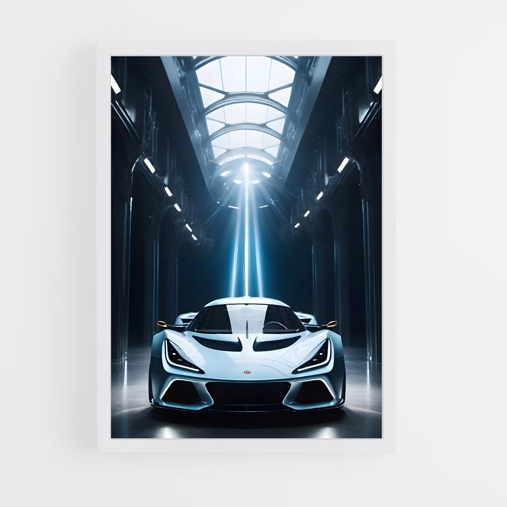 Poster Supercar Evija – affiche Lotus (vue 3)