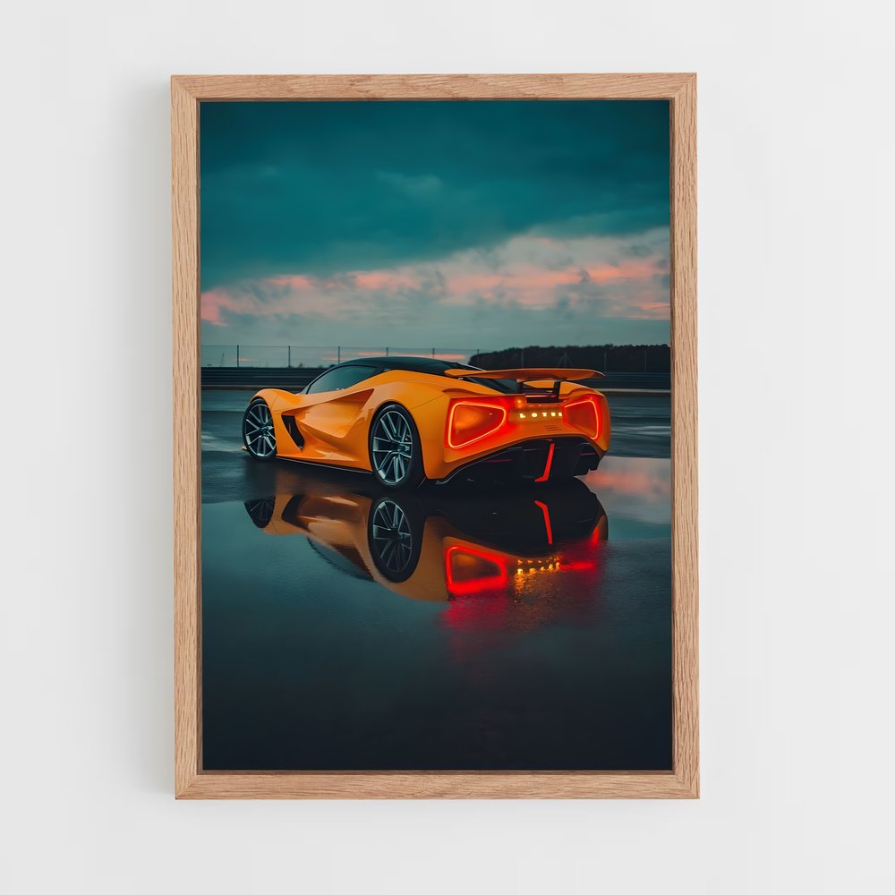 Poster Evija route – affiche Lotus (vue 4)