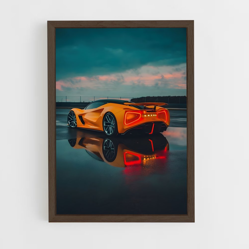 Poster Evija route – affiche Lotus (vue 5)
