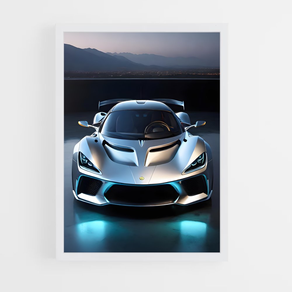 Poster Visionnaire Ferrari – affiche Lotus (vue 3)