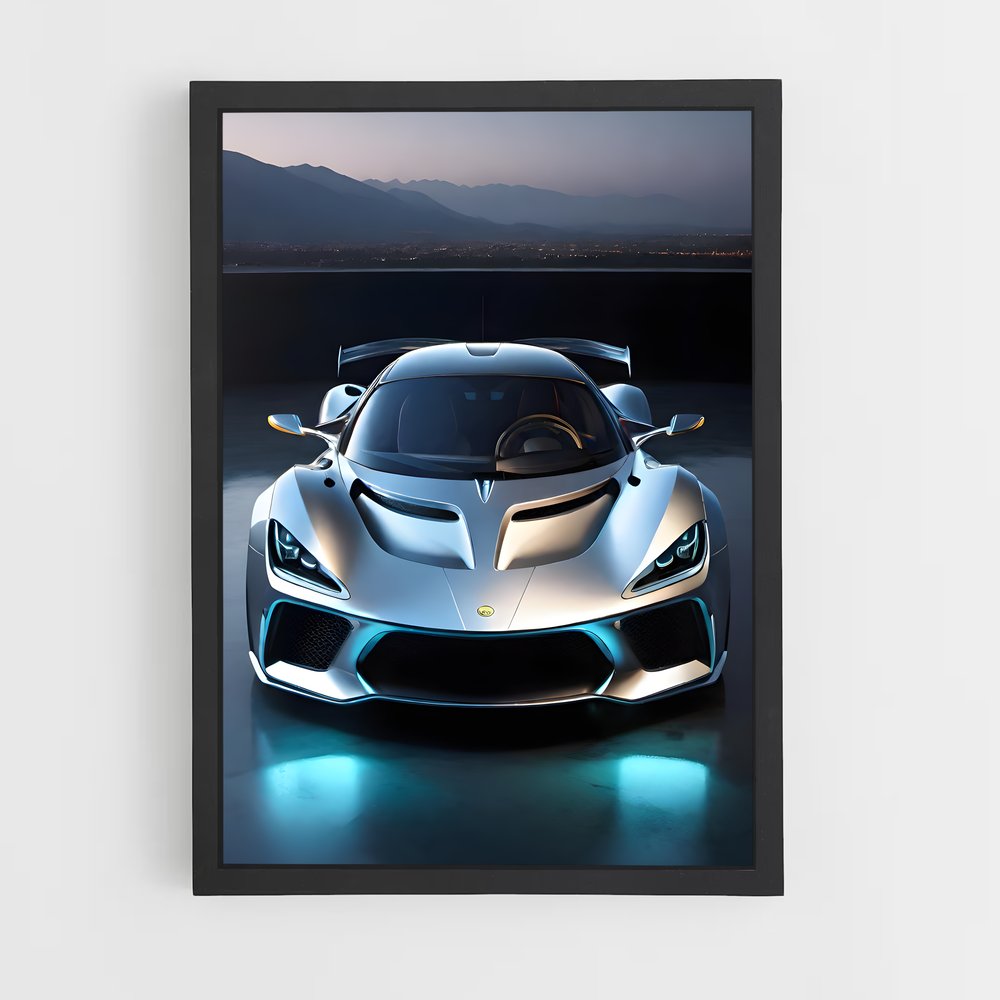 Poster Visionnaire Ferrari – affiche Lotus (vue 2)