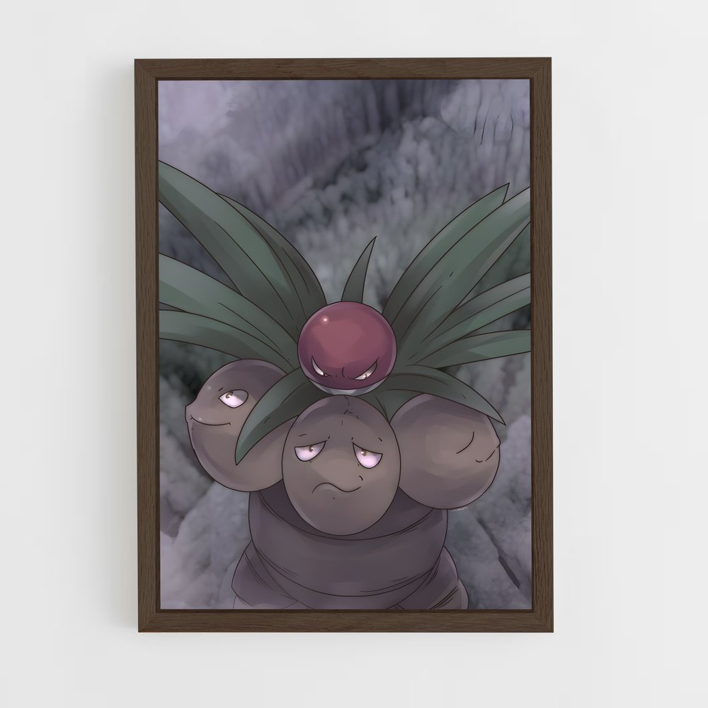 Poster Exeggcute Énorme – affiche Pokemon (vue 5)