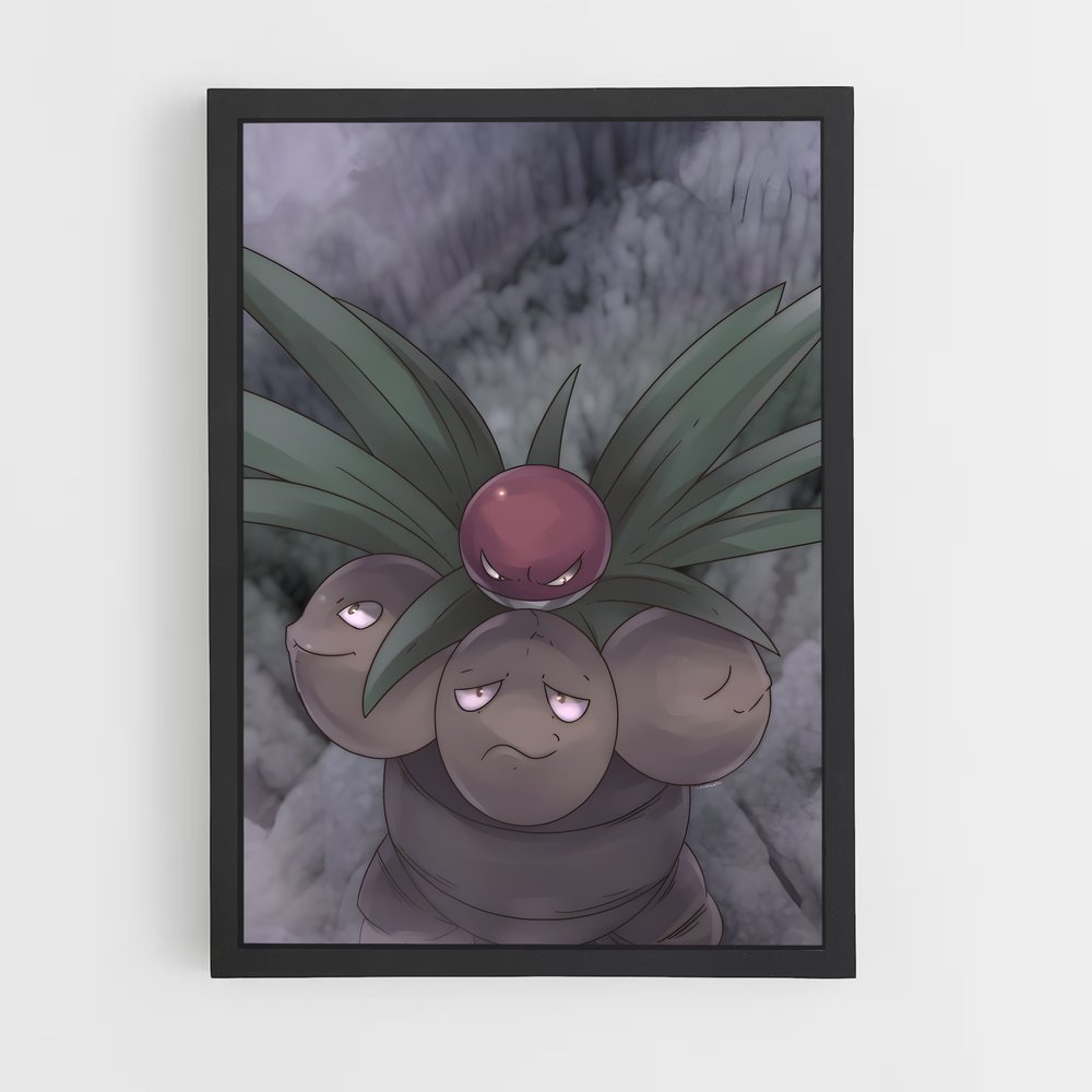 Poster Exeggcute Énorme – affiche Pokemon (vue 2)
