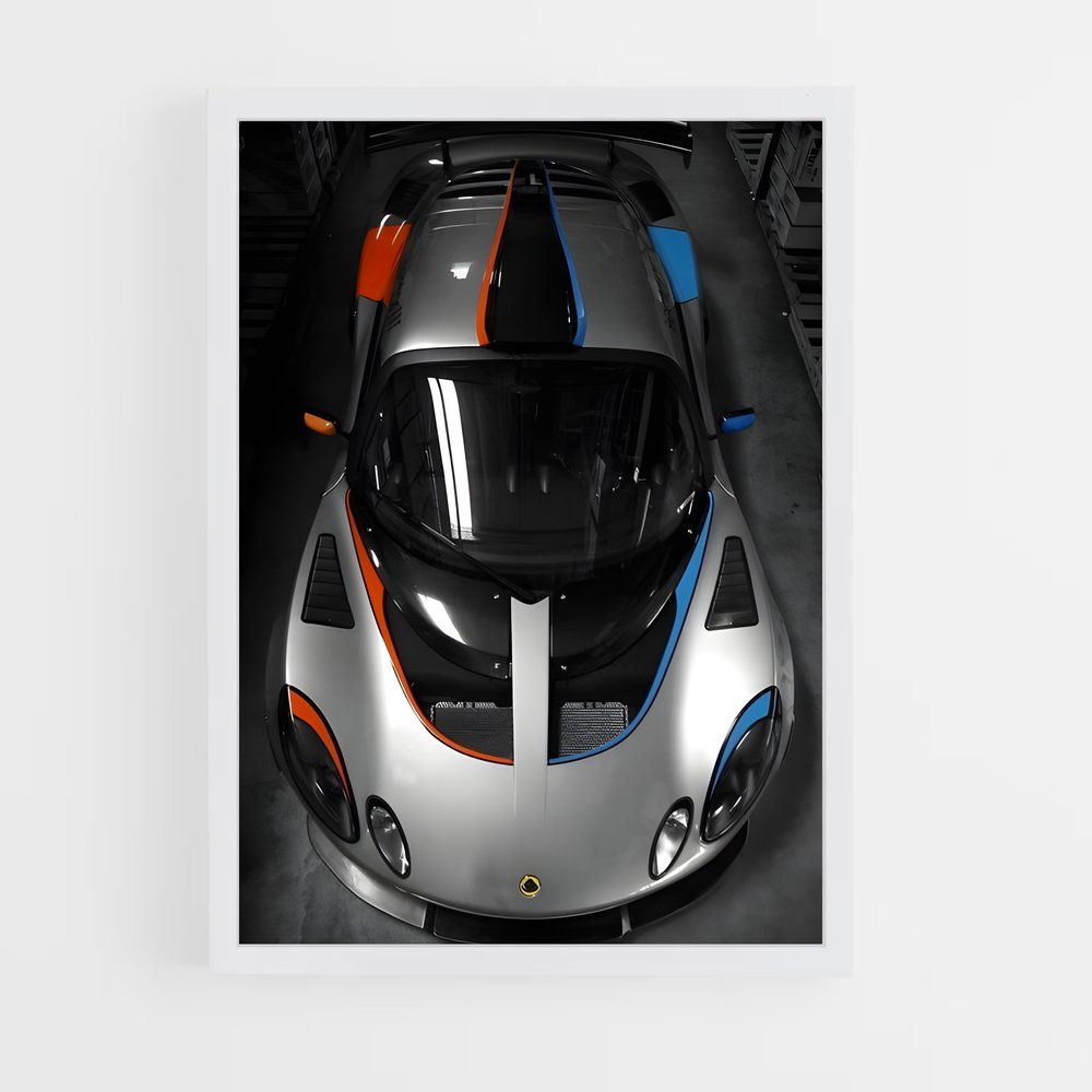 Poster Exige Couper – affiche Lotus (vue 3)