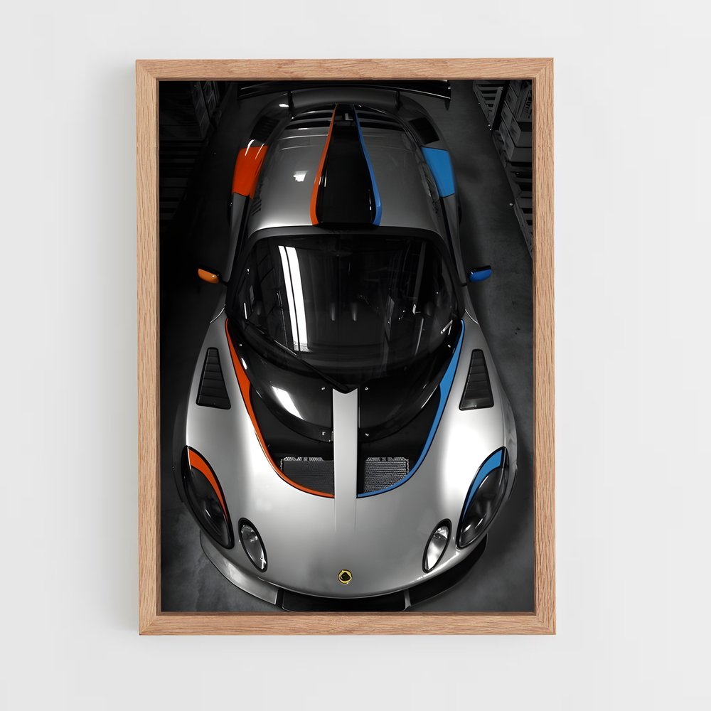 Poster Exige Couper – affiche Lotus (vue 4)