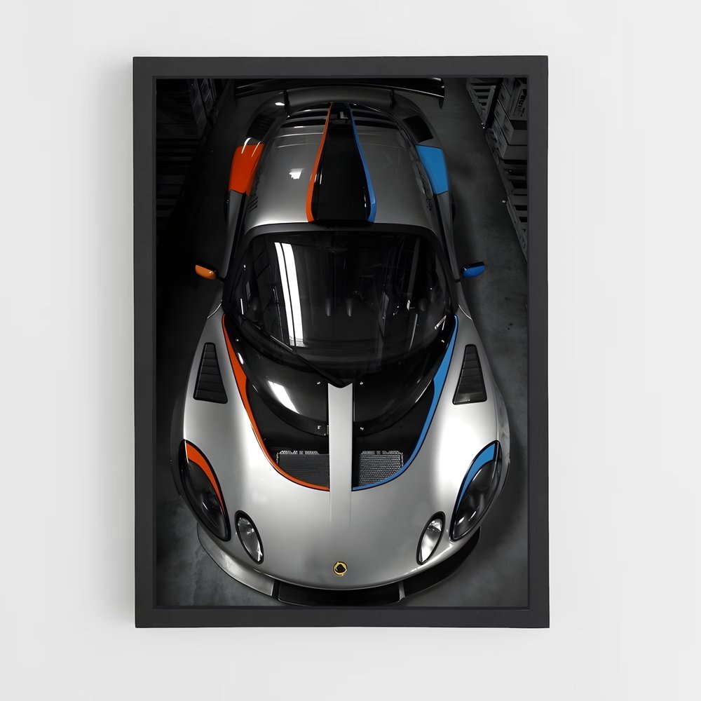Poster Exige Couper – affiche Lotus (vue 2)