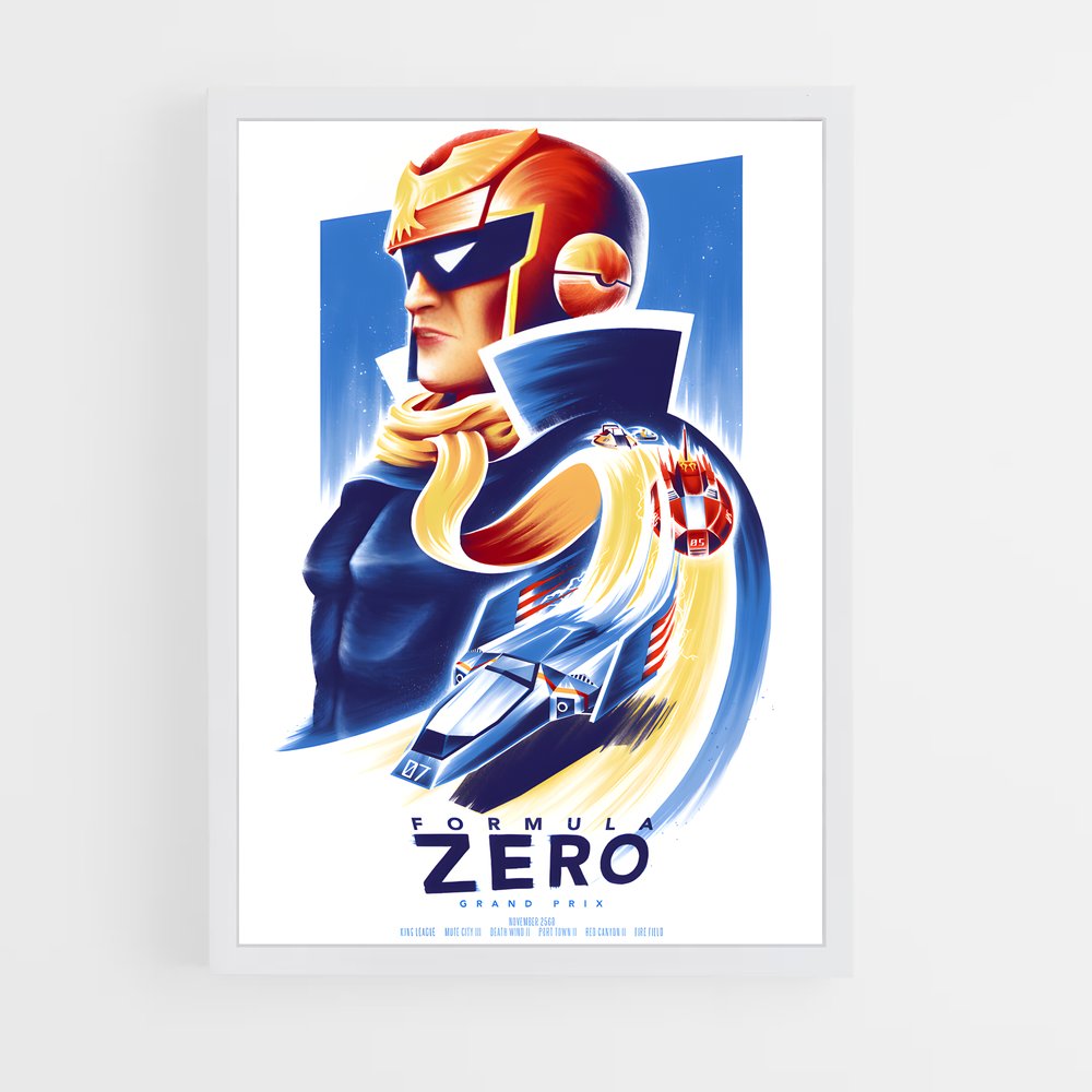 Poster F-Zero: L'Ascension des Vitesse (vue 3)