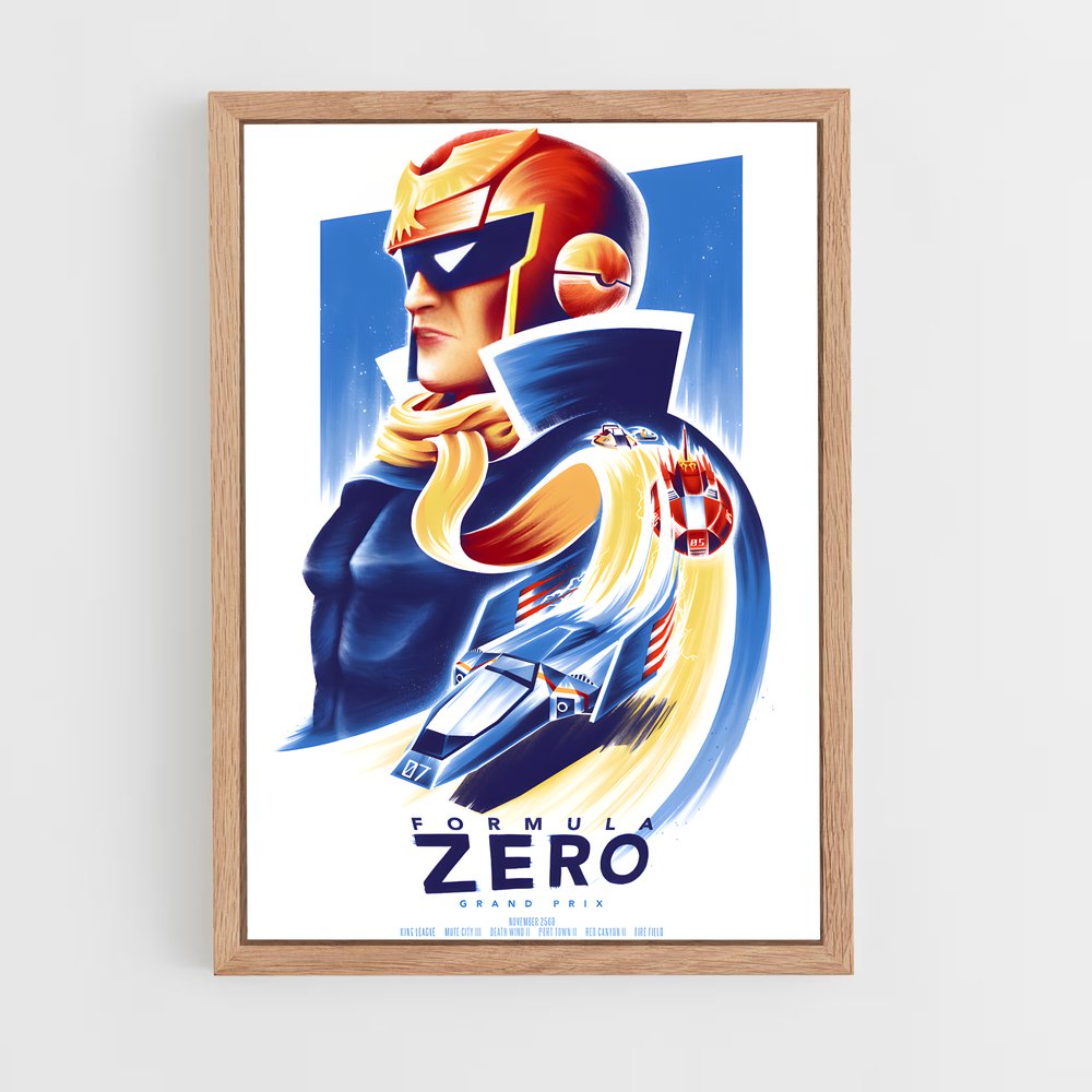 Poster F-Zero: L'Ascension des Vitesse (vue 4)