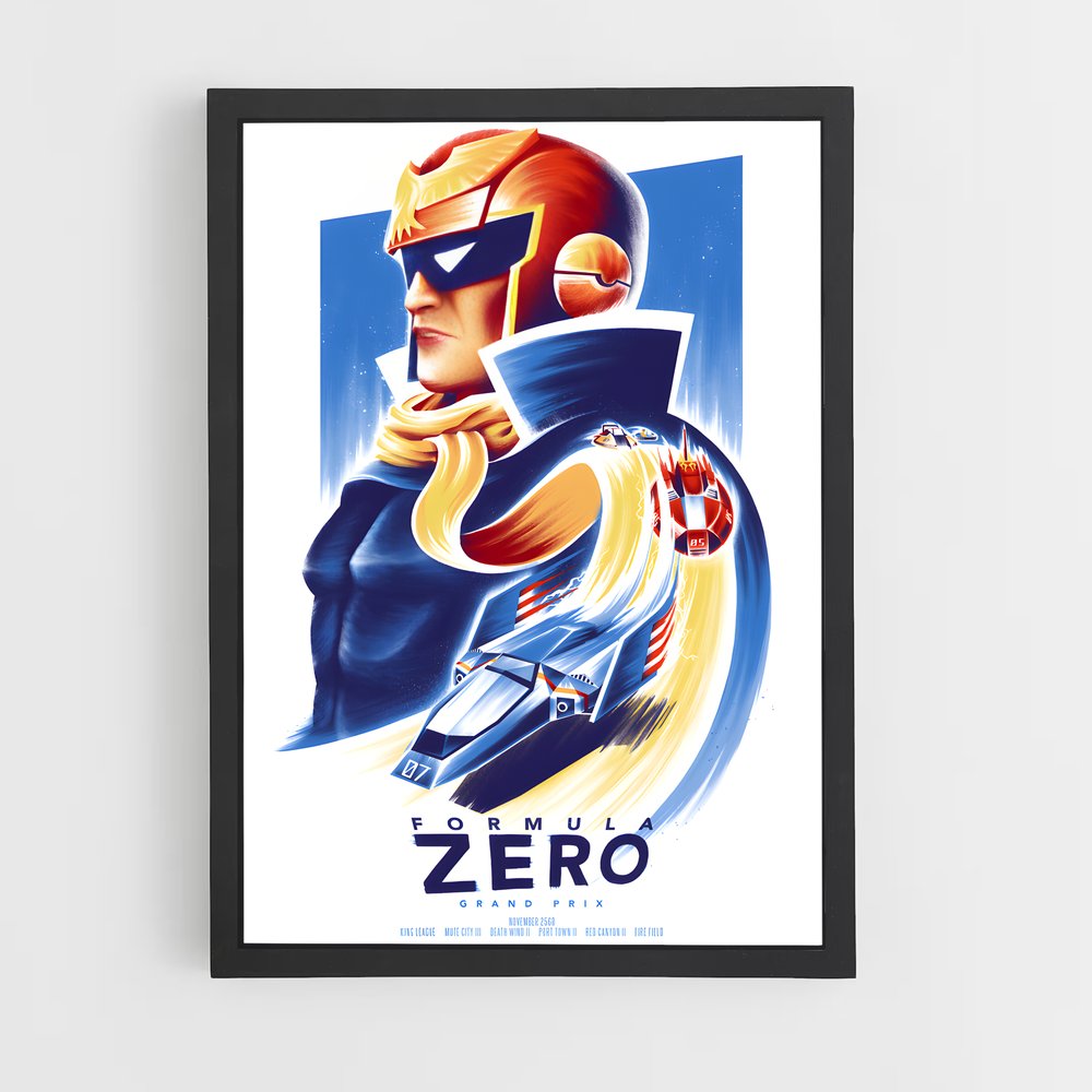 Poster F-Zero: L'Ascension des Vitesse (vue 2)