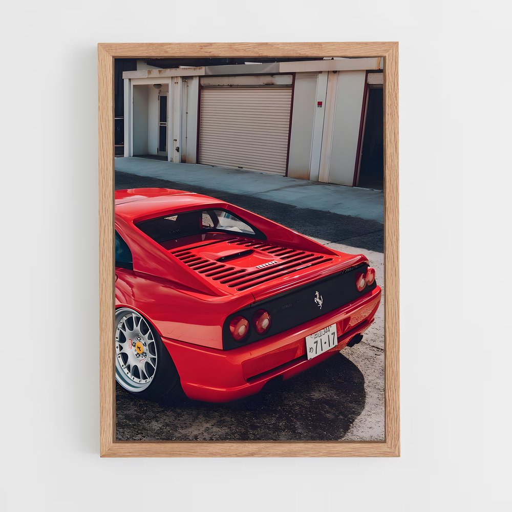 Poster Vitesse élégance admiratifs – affiche Ferrari (vue 4)
