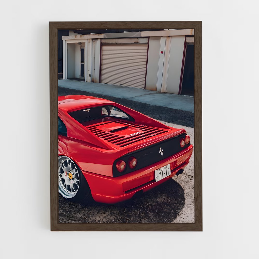 Poster Vitesse élégance admiratifs – affiche Ferrari (vue 5)