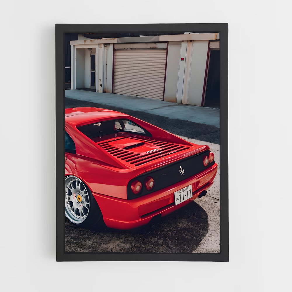 Poster Vitesse élégance admiratifs – affiche Ferrari (vue 2)